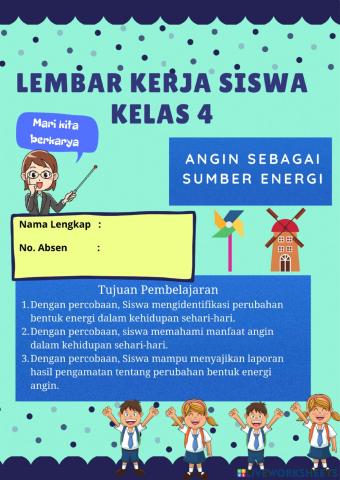 Lks pembuatan karya kincir angin