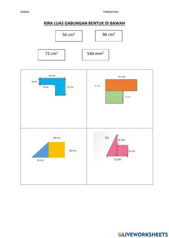 Latihan 3 Matematik (Luas)