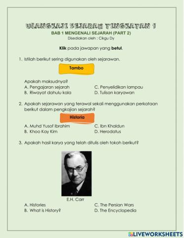 Mengenali sejarah 2