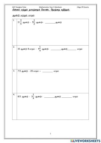 கணிதம் - Mathematics