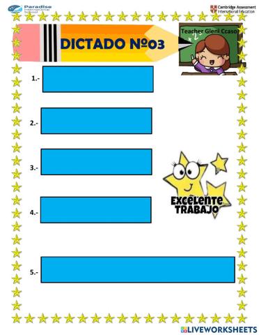 Dictado nº 03