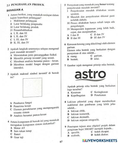 Latihan ulangkaji