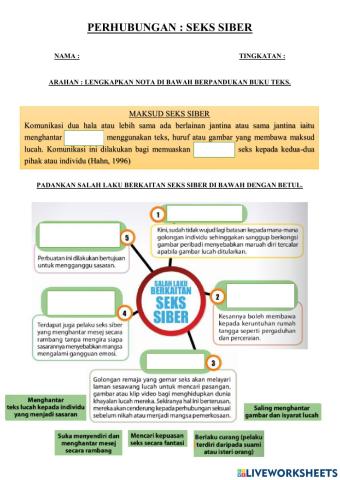 Pk ting 4 : peers : perhubungan (seks siber)