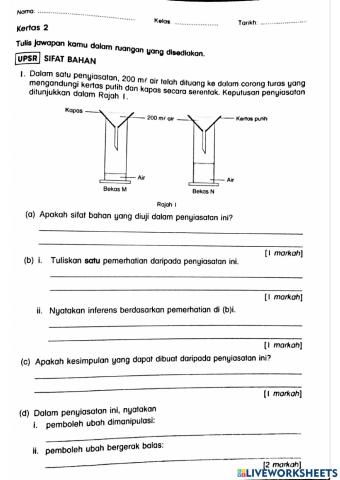 Sifat Bahan