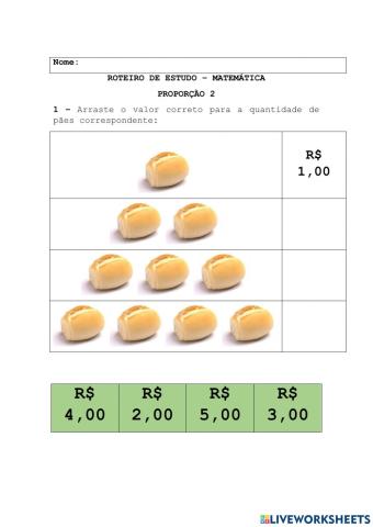 Matemática - proporção 2