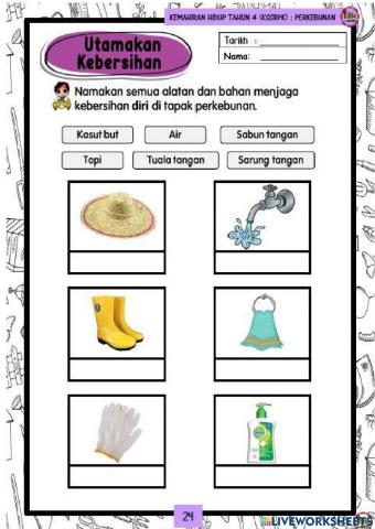 Alat Kebersihan Perkebunan (Part 2)