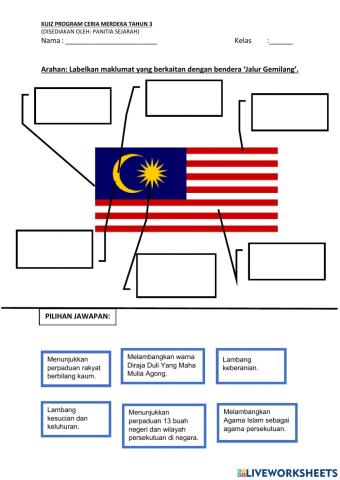 Kuiz program ceria merdeka