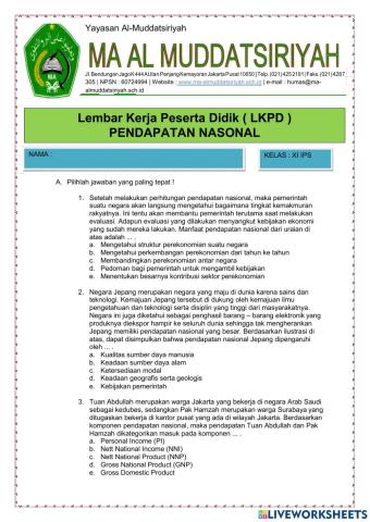 Lkpd xi ips