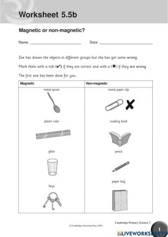 5.5 Magnetic materials