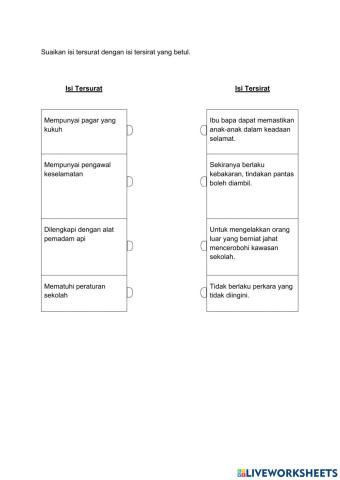 Isi tersurat & tersirat