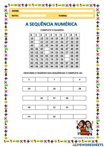 A Sequência Numérica