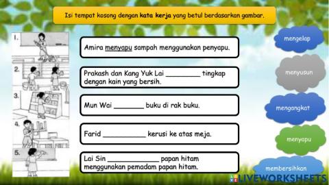 Latihan Kata Kerja 2