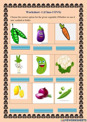 Food - Vegetables