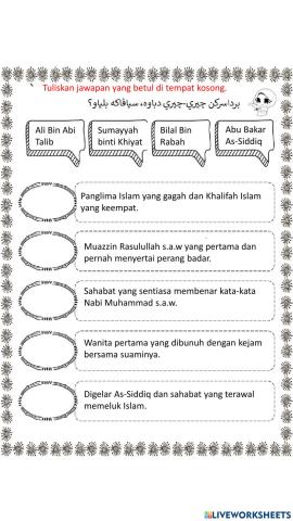 Nabi Muhammad sahabat sejati