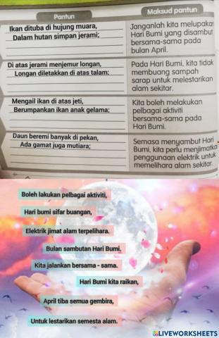 Melengkapkan Pantun