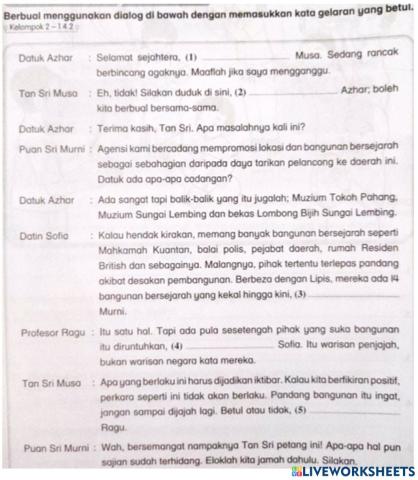 Bahasa Melayu 6 kemahiran mendengar dan bertutur 23.08.21