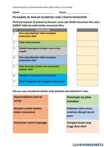 Ilmu cahaya kehidupan