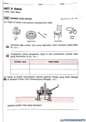 Sumber asas bahan