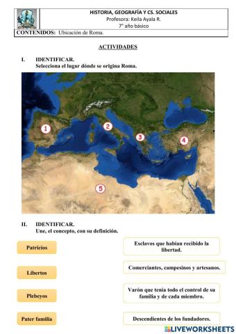 Características de Roma