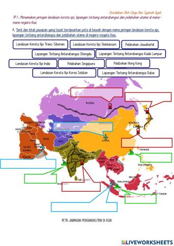 Jenis & Kemajuan Pengangkutan di Asia