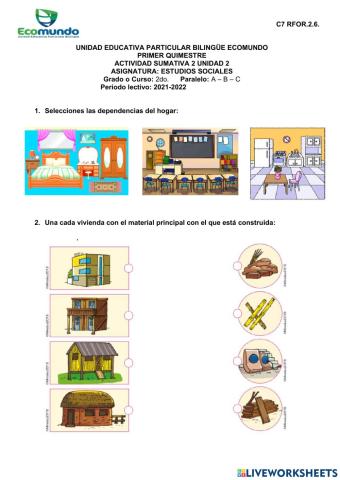 Actividad sumativa 2 unidad 2 sociales