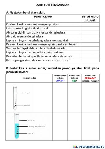 KUIZ faktor pengaratan