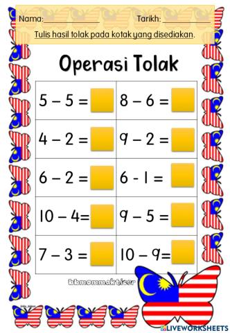 Operasi Tolak