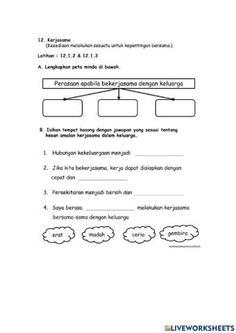 Keseronokan Bekerjasama dalam Keluarga