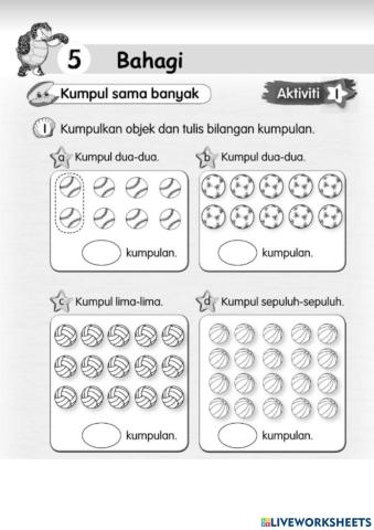 Latihan Asas Operasi Bahagi