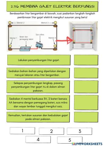 Membina Gajet Elektrik Berfungsi