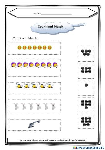 Match the following