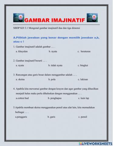 Gambar Imajinatif