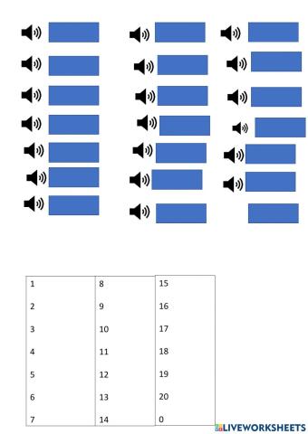 French numbers