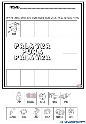 Palavra puxa palavra