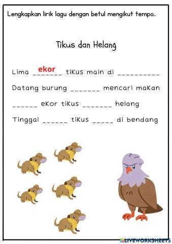 Tikus dan Helang