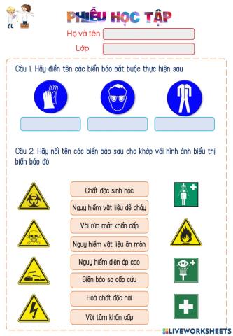 An toàn trong phòng thực hành