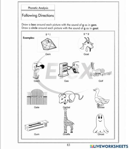 Letter cluster page 33