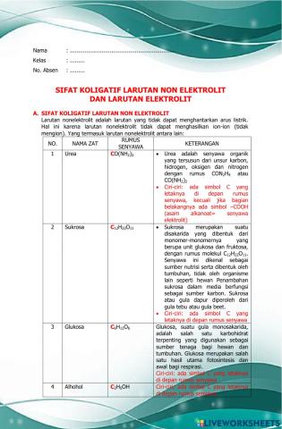 Sifat Koligatif-1