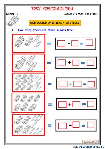 Counting in Tens