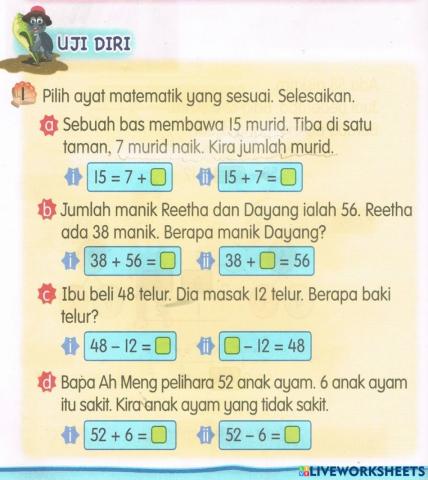 Bina ayat matematik