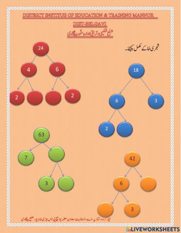 Fa-1 5TH  unit-4 (FACTORS - MULTIPLES)