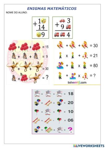 Enigmas matematicos