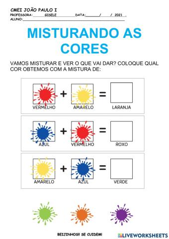 As cores