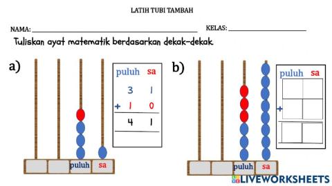 Latih tubi tambah asas