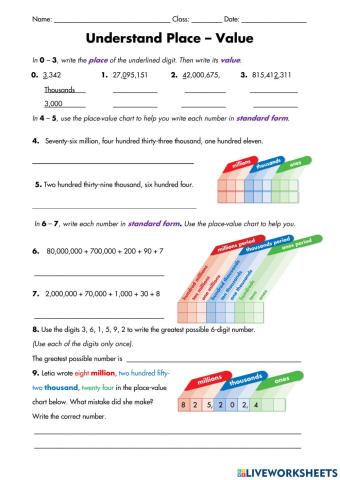 G4 - Place value