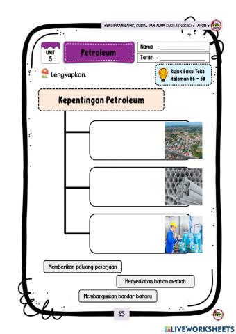 Kepentingan petroleum