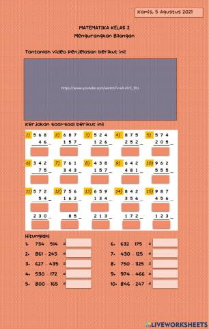 Matematika Kelas 2