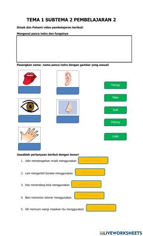 Tema 1 subtema 2 pembelajaran 2