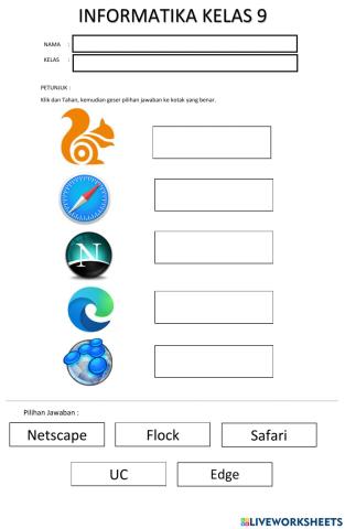 Informatika kelas 9 browser
