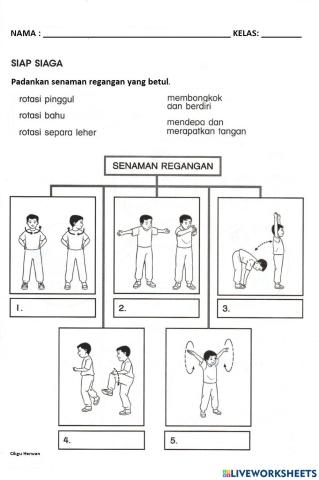 P. Jasmani: Siap Siaga